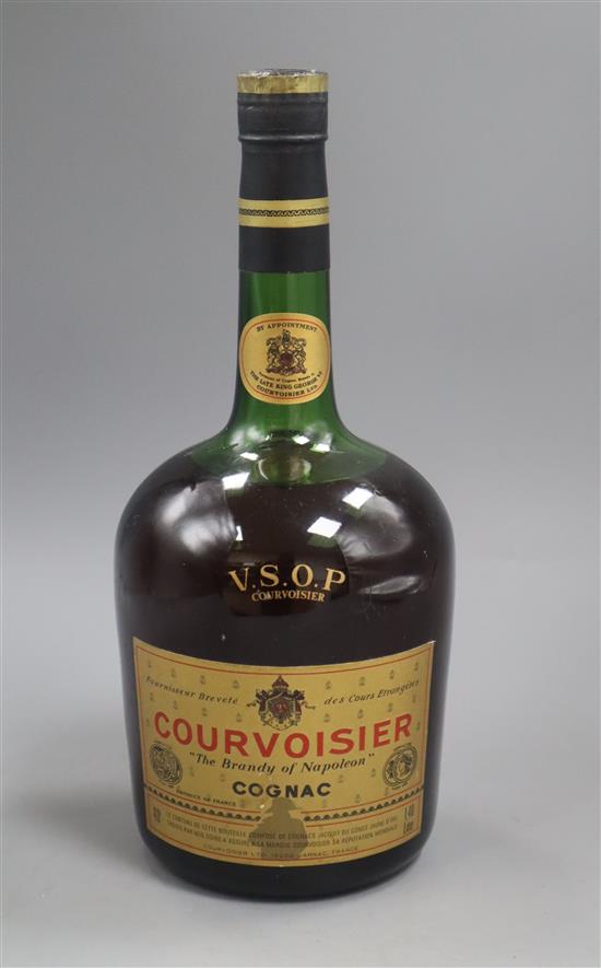 A bottle of VSOP Courvoisier brandy